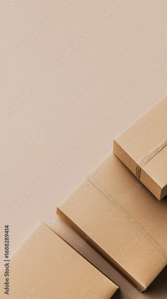 Poster creative design mockups for packaging studio setting image showcase minimalist background aesthetic 