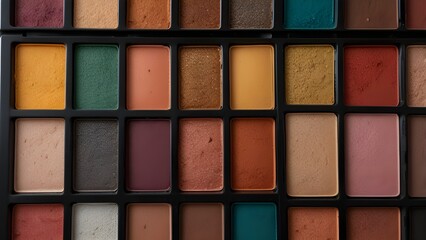 Fototapeta premium make up palette