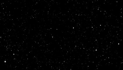 Obraz premium Night Sky with Stars, Space, and Dark.