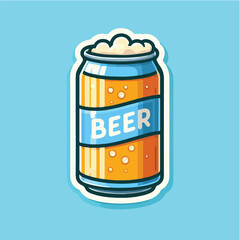 beer sticker icon