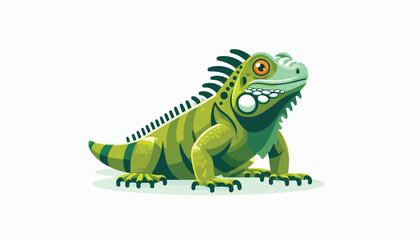 Obraz premium iguana lizard illustration
