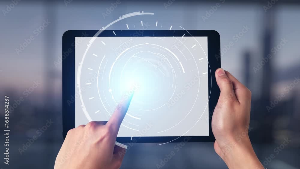 Poster b2b strategy and technology transforming business-to-business operations, optimizing communication, 