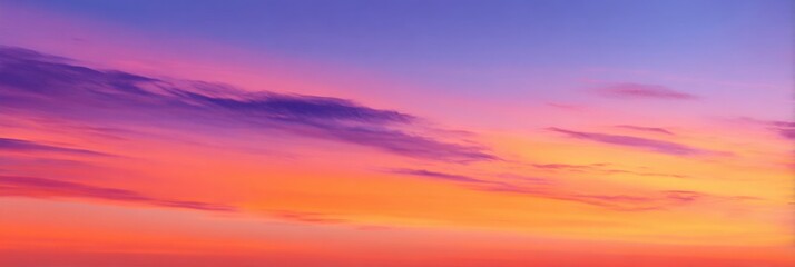 Fototapeta premium Colorful sunset cloudscape (1)