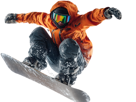 This name reflects the key visual elements (snowboarder, jumping, illustration), the setting (winter), and the variety of people (kids and adults) implied by the tags Let me know if you'd like a more 