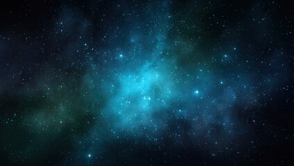 Deep space nebula with scattered stars (1)