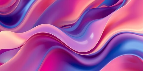 Fototapeta premium Abstract pink purple and blue liquid wave background 1024x512 pixels diverse