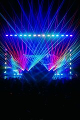 concert lasers edm rave 