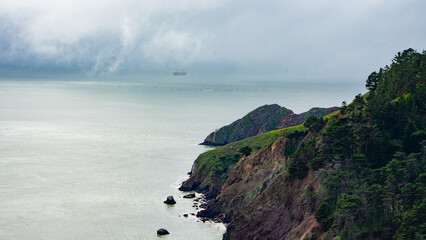 view from the top of the mountain