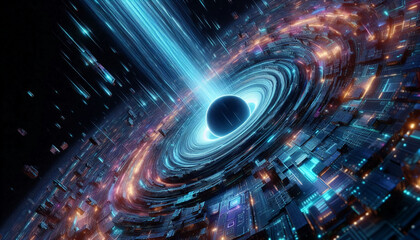 Obraz premium The Event Horizon Archives