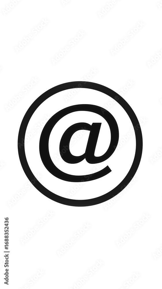Poster Digital network communication at sign motion graphics vertical video. Internet messaging icon animated at symbol loop vertical video.