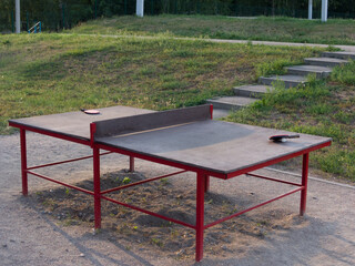 Fototapeta premium Table tennis table
