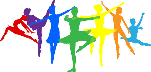 Ballet Dancer Silhouette Dancers Poses Silhouettes © Christos Georghiou