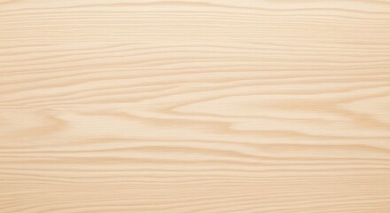 Close-up full frame light-colored wood grain texture for seamless backgrounds, subtle waves, and studio lighting