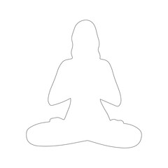 One Line Art Woman Face | Minimal Abstract Female Portrait Illustration