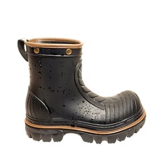 High Definition View of a Photo Wetboots, Isolated on a White Background
