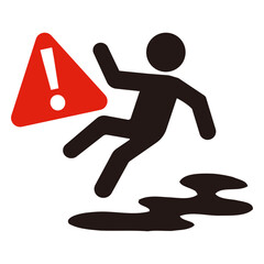 足元注意 安全標識看板