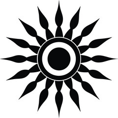 Abstract metallic shape futuristic design geometric form gradient glow transparent background