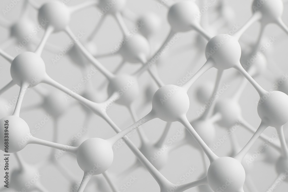 Poster interconnected molecular network: an intricate and sophisticated display of interconnected molecular