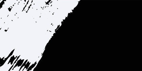 Abstract speed lines style black color halftone banner design template.Dots halftone white black color pattern gradient grunge texture background simple