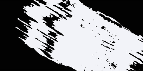 Abstract speed lines style black color halftone banner design template.Dots halftone white black color pattern gradient grunge texture background simple