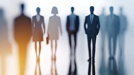 Human Resources (HR) and Recruitment: Representing finding the perfect candidate, employee care, talent management, or the importance of personnel.