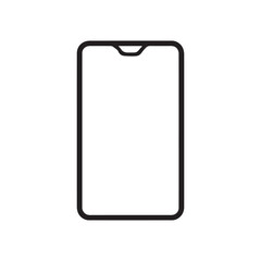Mobile Phone Outline Icon