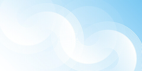 Simple minimalist banner background, pastel colorful, blue and white gradations abstract modern