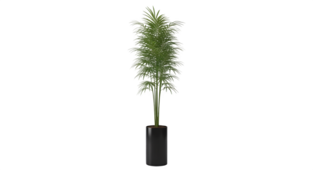Tall Artificial Decorative Green Plant in Modern Black Pot – Faux Indoor Floor Plant for Home, Office, or Lobby Décor – Realistic Lush Greenery Adds a Natural Touch Without Maintenance
