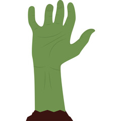 Zombie Hand Vector
