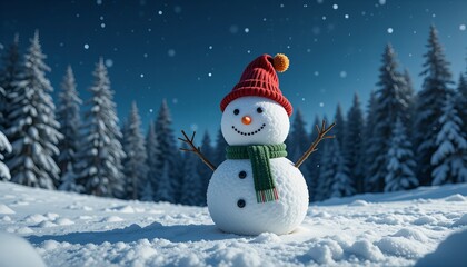 雪だるま/イラスト