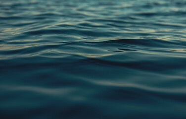 Fototapeta premium Blue sea water texture and background