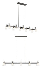cut out interior modern lamp - with white background - elegant style -minimal Chandelier light