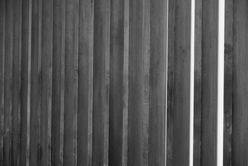 Gray Corrugated Metal Wall Texture Background