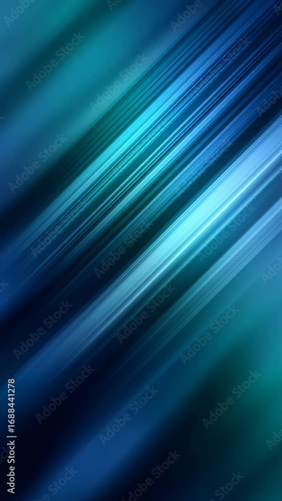 Canvas Prints radiant flow of motion and light with blue and teal color gradients