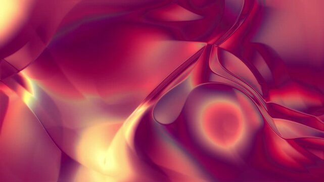 Abstract Fluid Gradient Background in Pink Red Purple with Glossy Flow Texture. ideal for wallpaper, branding, UI, UX, fashion, packaging, presentation, digital art, and modern technology projects.