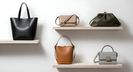 Stylish Leather Handbags Tote, Shoulder, Bucket, and Box Bags