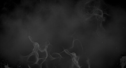 Abstract dark background with smoke effect and blurred motion design