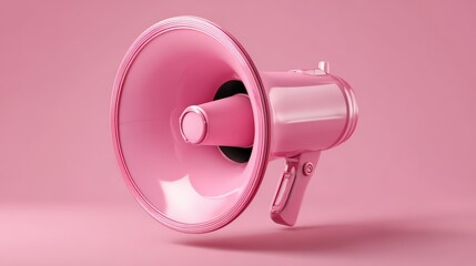A close up of a megaphone