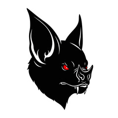 vector illustration of a cat