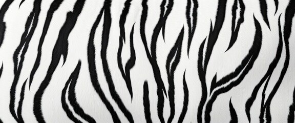Seamless high-resolution texture of white and black Bengal tiger stripes,  seamless pattern,  design