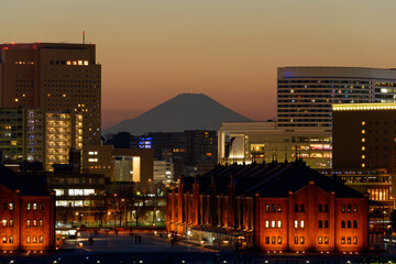 横浜　みなとみらい　夜景
