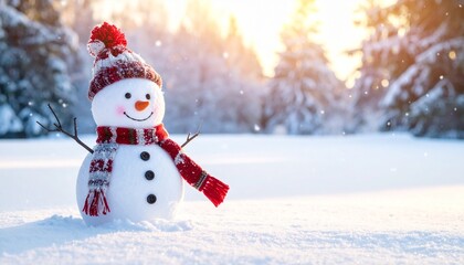 snowman background
