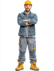 Naklejka premium engineer man 