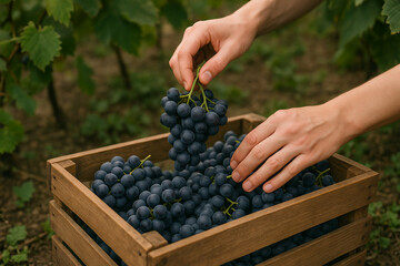 A rich fruit garden, AI Generation