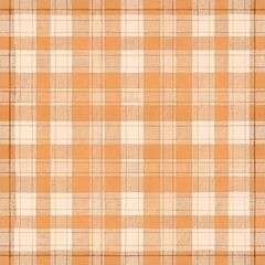 Abstract checkered seamless pattern with orange brush strokes, stripes on yellow background for autumn, halloween prints, wrapping paper, scrapbooking, wallpaper, backgrounds, 