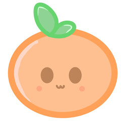 Cute orange drawing