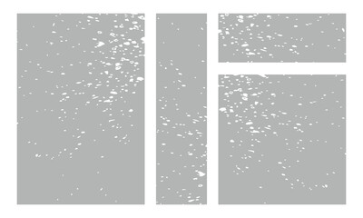 Set of rectangular grunge brush stroke, text box frame rough grunge square paint shape element. Hand drawn crayon grunge brush rectangle text border.