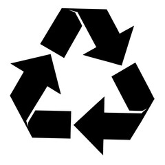 Minimalist black silhouette recycling symbol vector illustration for modern eco and commercial design,
Recycling symbol vector,
Minimal recycle icon,
Clean black recycling illustration