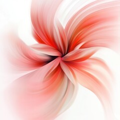 Fototapeta premium petal swirl effect PNG, soft motion blur
