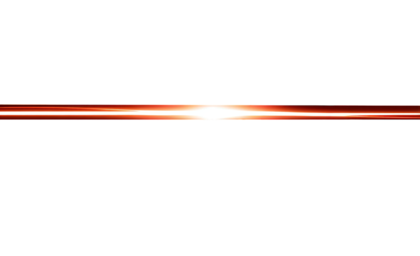 Red Horizontal Light Streak on Black Background